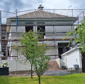 Die Außenanlagen werden gerade erledigt - 19.05.2026