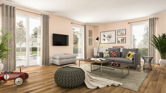 Passivhaus-Fenster-Dreifach-Verglasung