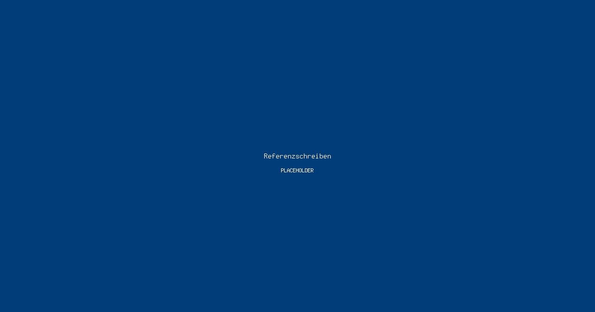 Empfehlungsschreiben
